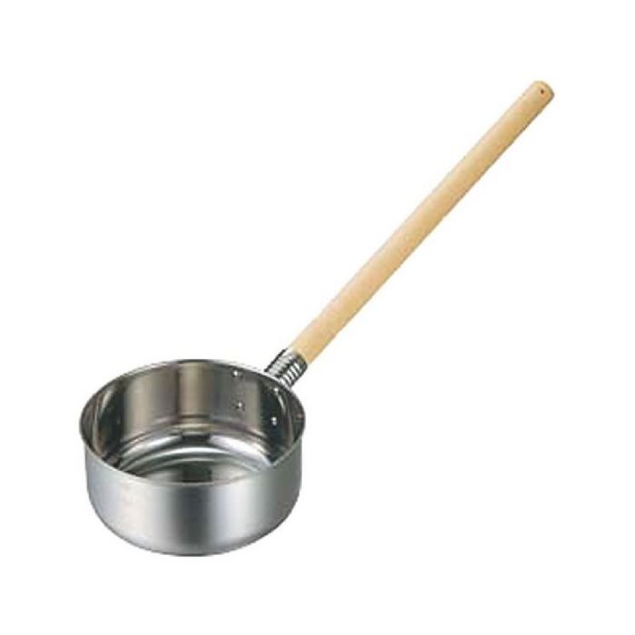 IKD 18-8 ステンレス 抗菌 水杓子 14cm しゃくし おたま 汁物 スープ 調理器具 キッチン用品 シンプル 日本製