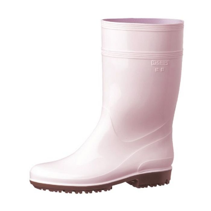 ミドリ安全 HGC2000スーパー ピンク25.5cm 超耐滑長靴 作業靴 安全靴 滑り止め 防水 ピンク シンプル ..