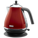 DeLonghi デロンギ アイコナ電気ケトル (レッド)(...