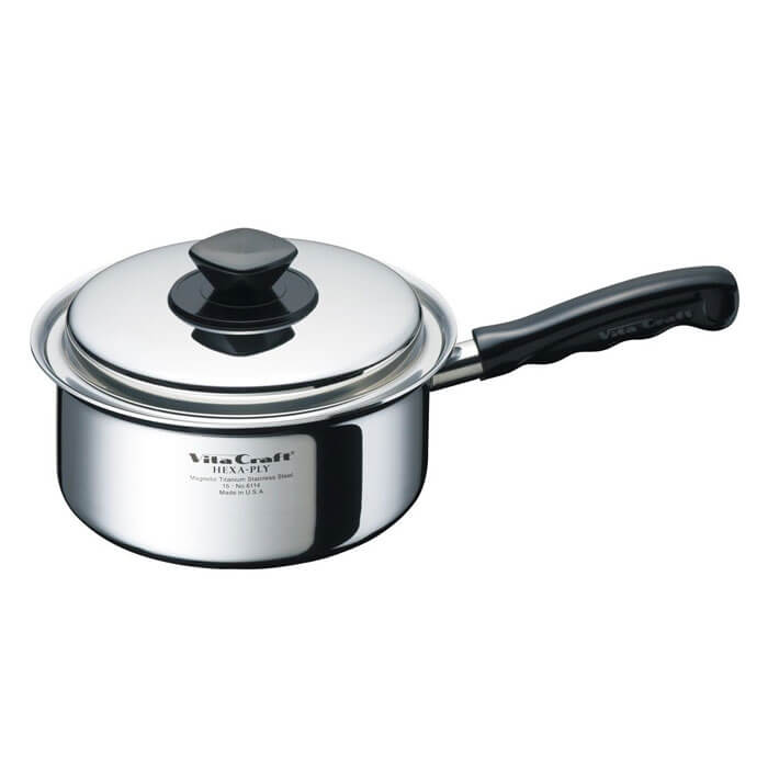ヘキサプライ片手ナベ1.9L　6114《 ビタクラフト 片手ナベ 》