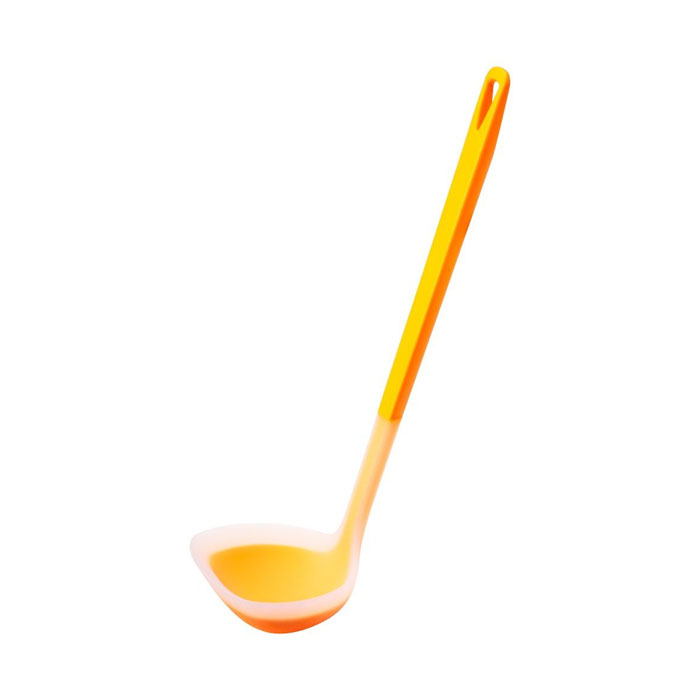 Ladles - マーナ MARNA トライアングリップ シリコーンお玉 （イエロー）（ K534Y ) 【 Marna レードル シリコン キッチン 】