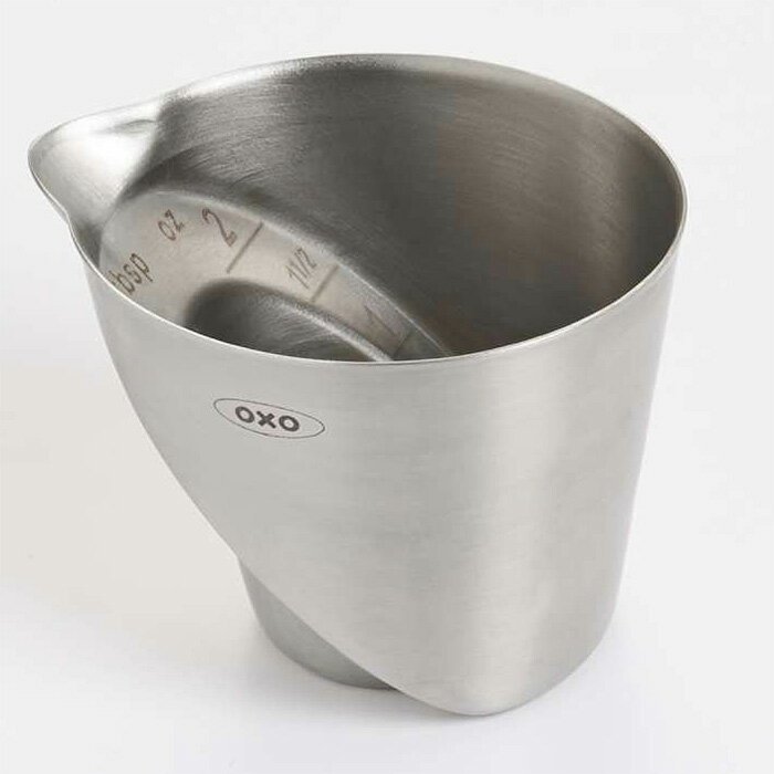 オクソー OXO ステンレスアングルドメジャーカップ [ 3112600 ] 計量カップ メジャーカップ 目盛付き カクテルツール キッチン用品