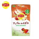 りんごの果実感たっぷりの甘い香りとジューシーな味わいが楽しめる、 クセがなく飲みやすいルイボスティーです。 ほっと一息つきたい時にどうぞ。 自然のポリフェノールが含まれたルイボスは、やさしくヘルシーなお茶。 お子さまやルイボスのクセが気になる方も、幅広くお楽しみいただけます。 【仕様】 内容量：30g（15袋） 賞味期間：製造日より25ヵ月間 原材料名：ルイボス（南アフリカ共和国） / 香料、（一部にりんごを含む） 保存方法：高温多湿を避け、暗所で保存してください。 【使用上の注意】 熱湯の取り扱いには十分ご注意ください。 持ち手と糸を接着剤などを使わず超音波でティーバッグに融着。外して使用してください。 ※本商品は予告なくパッケージのデザインが変更となる場合がございます。 ■メーカー希望小売価格はメーカーカタログに基づいて掲載しています