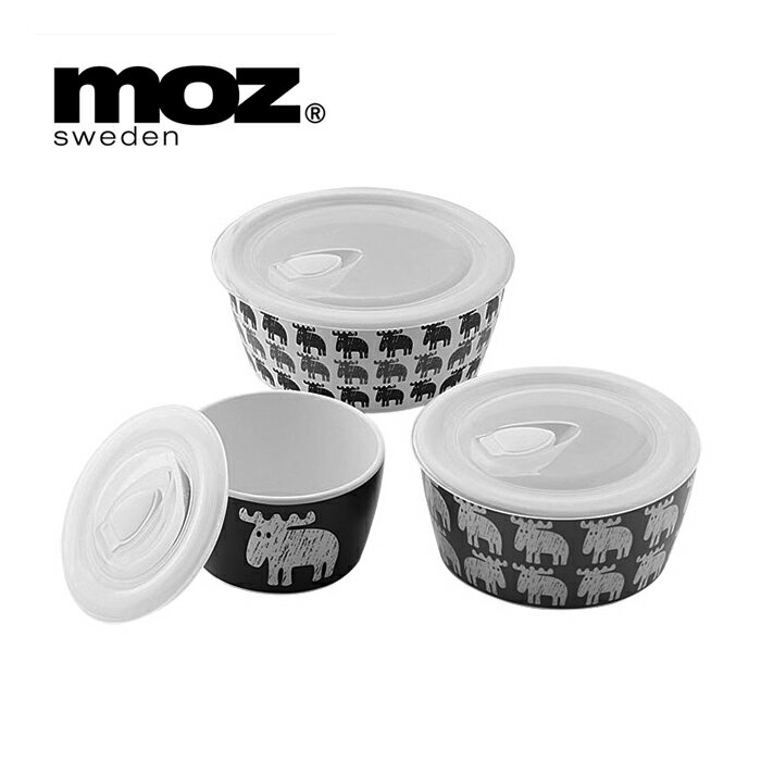 【送料無料】moz レンジパック3Pセット 【 エルク ヘラジカ アニマル フェルグアンドフォルム スウェー..