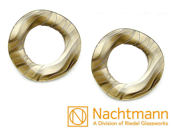 【限定 】Nachtmann ナハトマン サハラ プレート 22cm ペア（85219）【ゴールド】のサムネイル