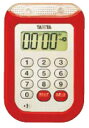 大音量タイマー100分計【TD-377】【レッド】