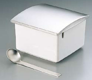 ZERO JAPAN　ゼロ　スクエアコンテナL（BYK-04）スプーン付( キッチンブランチ )