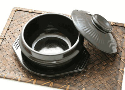 韓国食器 チゲ鍋用トゥッペギ17cm【トレー＆フタ付き】のサムネイル