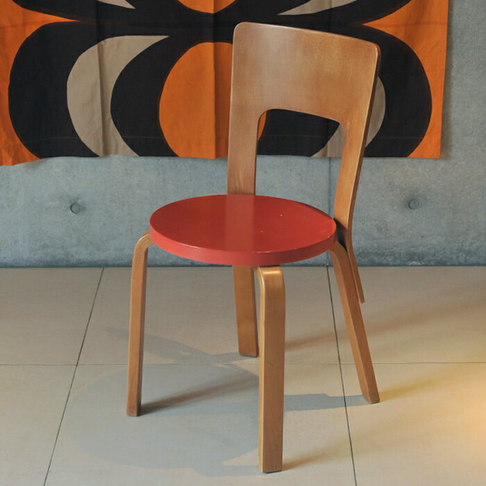 【 アンティーク 】 アルテック チェア 66 【ビンテージ vintage ヴィンテージ】【 artek chair イス 椅子 チェアー キッチンブランチ 】【海外直輸入USED品】