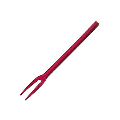 工房アイザワ 円 黄銅洋食器 ヒメフォーク 赤 (1481-R11) 送料無料