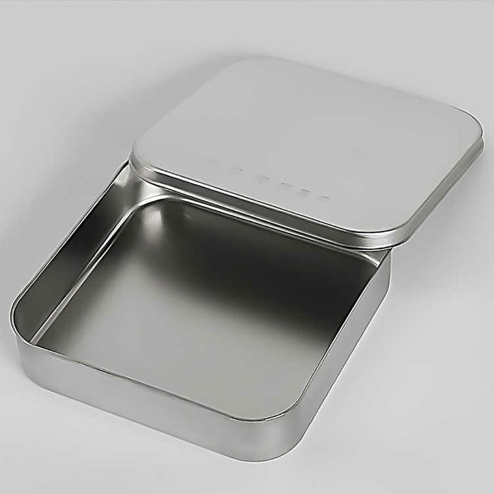 検食容器 バット(蓋付) 小 /63-1762-17 送料無料