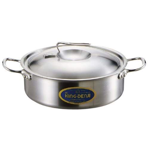 ニューキングデンジ 外輪鍋(目盛付)24cm 送料無料