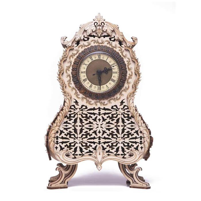 Woodtrick ウッドトリック ヴィンテージクロック 時計 木製3Dパズル Vintage Clock