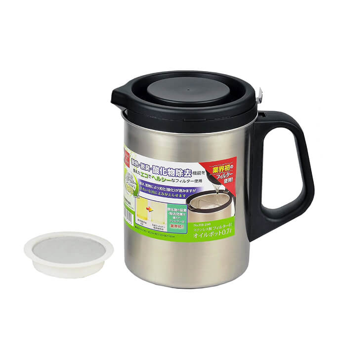 Condiments Container - パール金属 メイドインジャパン ステンレスオイルポット0.7 HB-2141