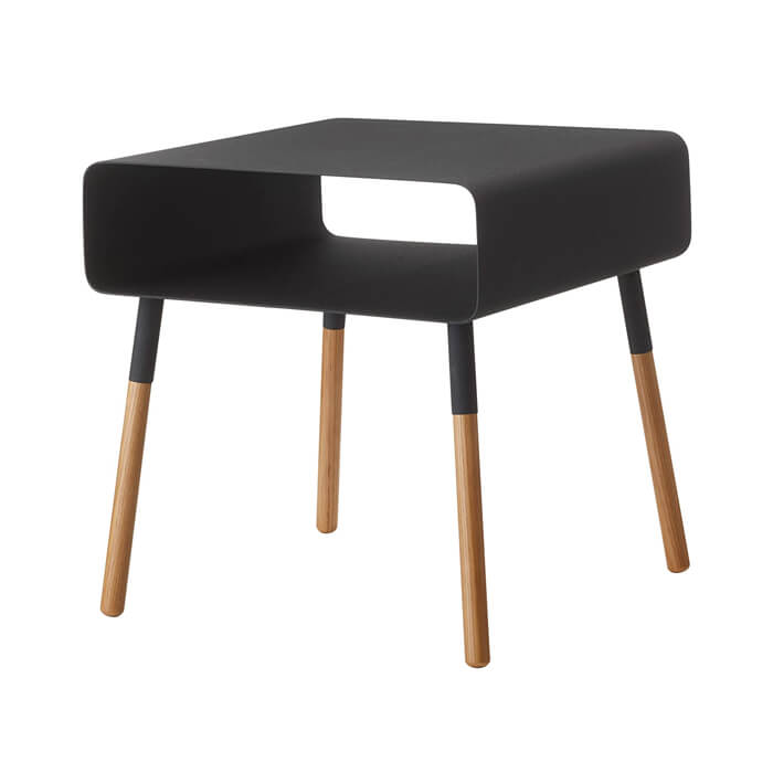 山崎実業 サイドテーブル BK 04229 ブラック YAMAZAKI【送料無料】