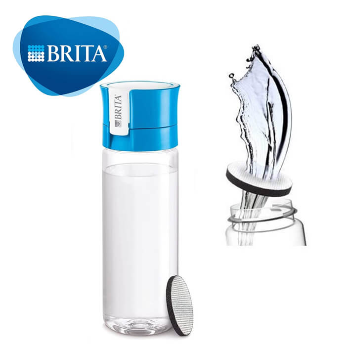 ブリタ BRITA ボトル型浄水器 ブルー フィル&ゴー ウォーターボトル 携帯浄水器 水筒