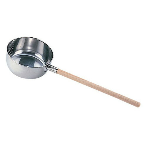 SA 18-8 水杓子 （目盛付） 12cm【12cm】