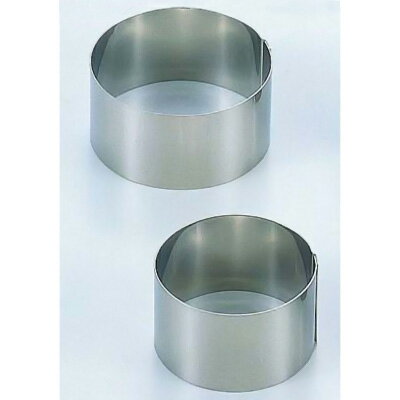 SA 18-0 セルクルリング 丸型 （板厚0.5mm・スポット熔接） φ45×H35mm【φ45×H35mm】