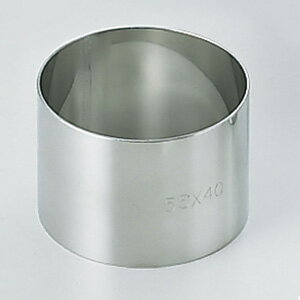 SA 18-8 アルゴン セルクルリング 丸型 （板厚0.8mm）φ50×H30mm【φ50×H30mm】