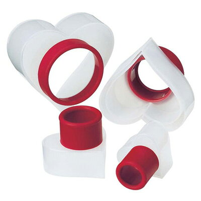 クイジプロ スナップフィット クッキーカッターハート （5ヶ組） 74-709605（74-709605）( キッチンブランチ )