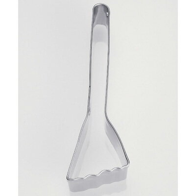 18-8 クッキー抜型 ほうき No.1967（No.1967）【ほうき】