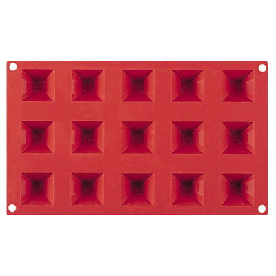 マルテラート フレキシブルノンスティックモルド 36 ピラミッド 15ヶ取 SF008（SF008）( キッチンブランチ )