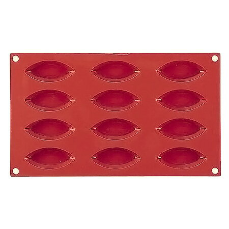 マルテラート フレキシブルノンスティックモルド 72 ボート 12ヶ取 SF038（SF038 ）( キッチンブランチ )