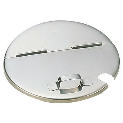 18-8 キッチンポット用割蓋 （レードル用切込穴付き） 22cm用【22cm用】