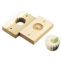 手彫物相型 （上生菓子用）スクイ菊 【スクイ菊】