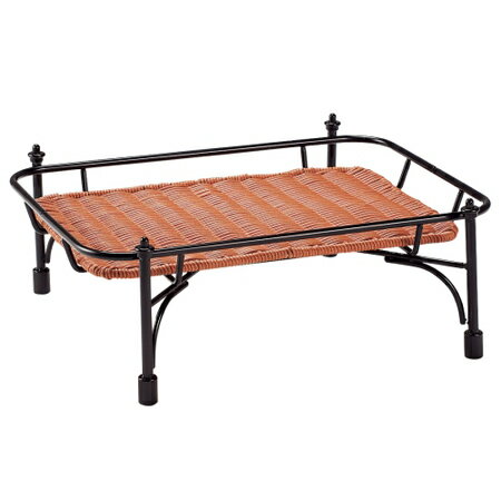 プリート 積み重ねスタンド角 ブラウン DS515 低 16-BR（16-BR）【ブラウン】