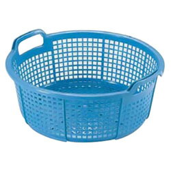 サンコー 丸型北海篭 （ポリエチレン）( キッチンブランチ )