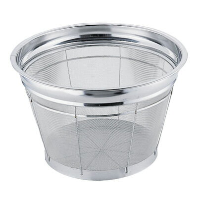 18-8 深型 米揚ざる （12メッシュ） 37.5cm （1斗）【37.5cm】