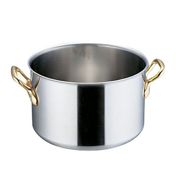 エコクリーン スーパーデンジ 半寸胴鍋 （蓋無） 24cm【24cm】