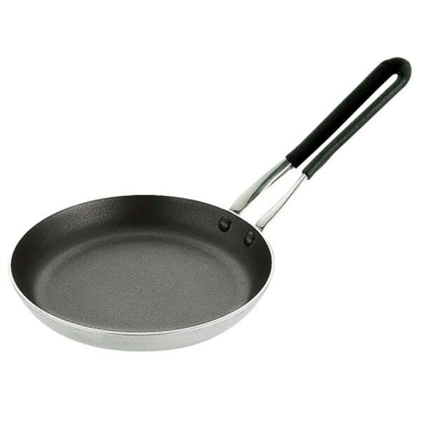 TKG 共柄厚板 IH アルミテフロン親子鍋 横柄 18cm【18cm】