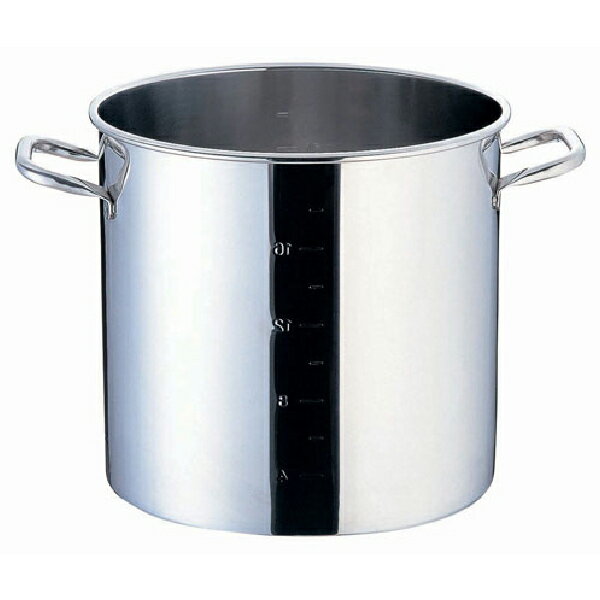 SA パワー・デンジ寸胴鍋 目盛付（蓋無） 48cm【48cm】