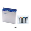 TKG18-8プラ板付 カラーナイフラック 大 Bタイプ 310×65×H315mm (全高340) 【310×65×H315mm】【黒】