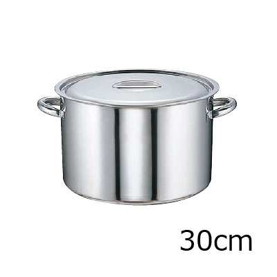 SA モリブデン　半寸胴鍋 （目盛付）　30cm( キッチンブランチ )