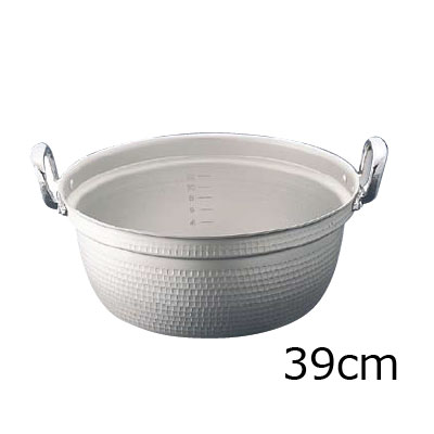マイスター　アルミ極厚円付鍋　（目盛付）39cm( キッチンブランチ )