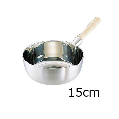 SAスーパーデンジ　雪平鍋 （クラッド鋼）　15cm( キッチンブランチ )