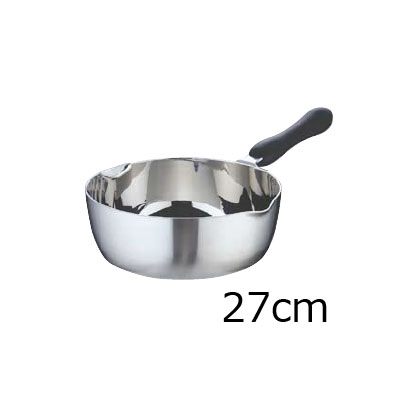 TKG　クラッド　プラ柄雪平鍋　27cm( キッチンブランチ )