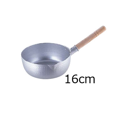 ホクア　アルミ打出雪平鍋　16cm　（目盛付）( キッチンブランチ )