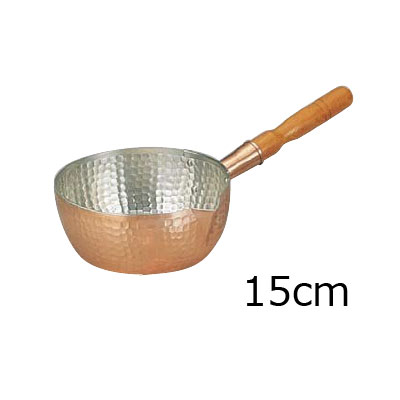 銅製雪平鍋　15cm( キッチンブランチ )