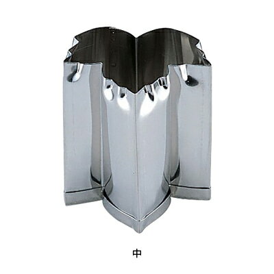 SA 18-8 手造り業務用抜型 ツタ 中 （C） 【中】