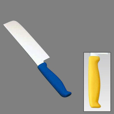 TKG-NEO（ネオ）カラー 薄刃（両刃） 16.5cm 【イエロー】