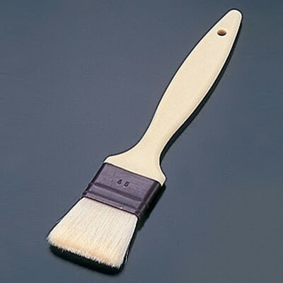 プラ柄 DX 御料理ハケ（山羊毛） 45mm 全長250mm( キッチンブランチ )