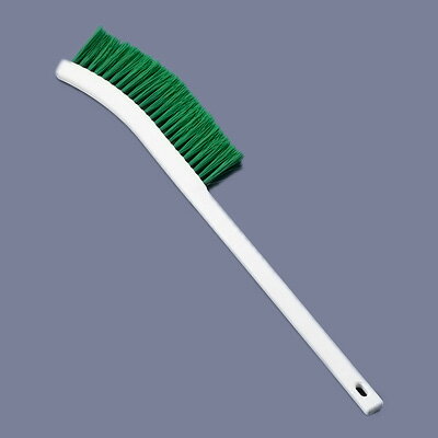 【仕様】 メーカー品番：1990 色：グリーン ブラシ幅×全長：230×560mm 毛長：60mm TUCEL HYGIENIC FUSEDWARE トゥーセル ブラシも色分け・使い分け! ―HACCP対応― トゥーセル社のブラシは毛の根元に溝が無い(トゥーセル社特許取得)ため、細菌・カビ・ごみ等の汚れが入り込まないように開発されております。また、特殊加工された材質を使用しておりますので、汚れが落ちやすく、細菌等に侵されず、いつも清潔に従来の植物、馬の毛と比べ長時間使用でき、用途によって色分けしてお使いいただけます。 材質:ポリプロピレン ※アメリカ製
