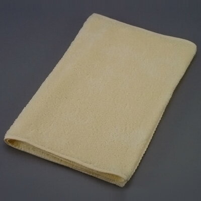 Towel - ウォッシュタオル8160 （1袋・10枚入） 約340×400mm 【イエロー】