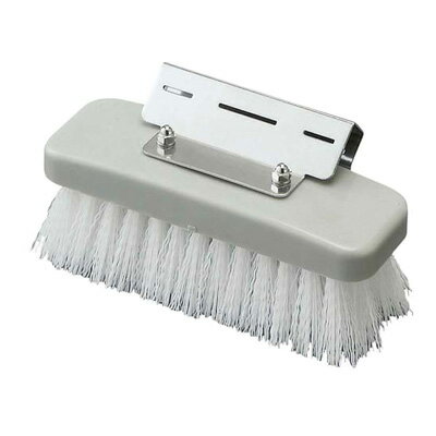 HG ワンタッチデッキブラシ 幅180mm 【ホワイト】