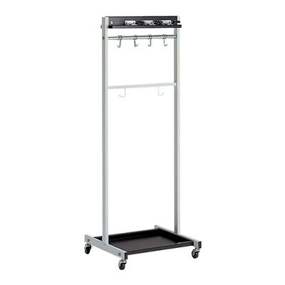 モップハンガーRCコンパクト （6本掛）536×505×H1375mm( キッチンブランチ )