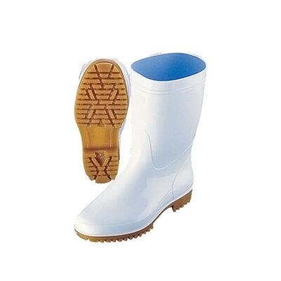 Safety Shoes - 弘進 ゾナG5 白長靴（耐油性） 23cm( キッチンブランチ )